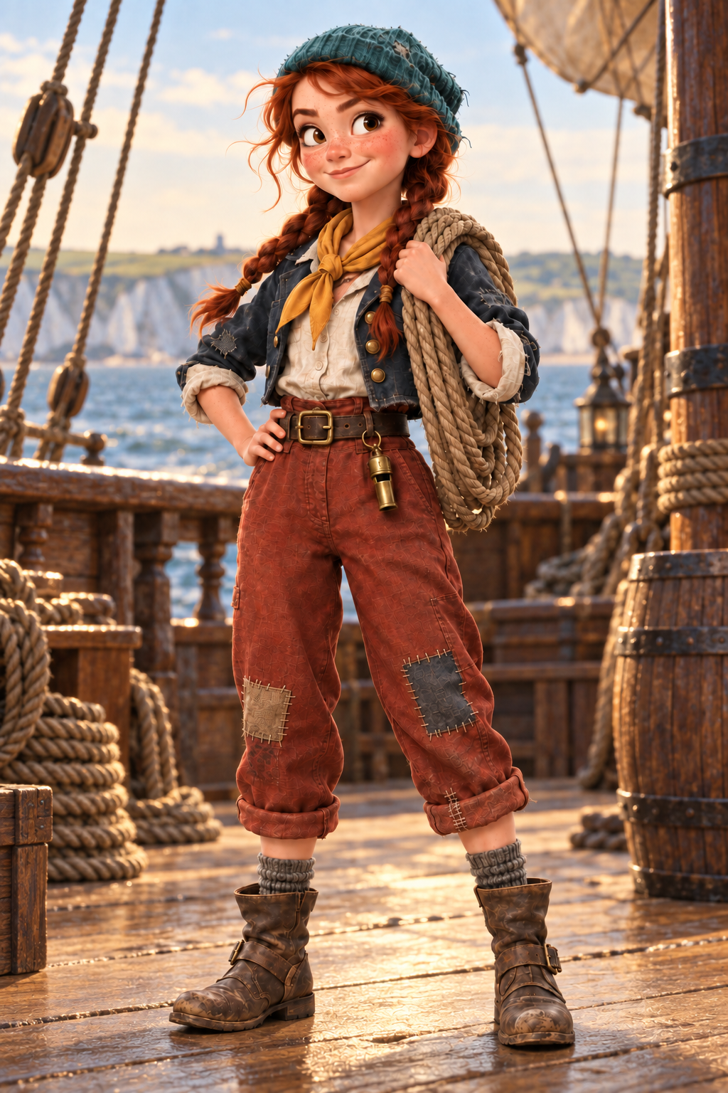 Tilly Tide, Young deckhand aboard the Sea Raven